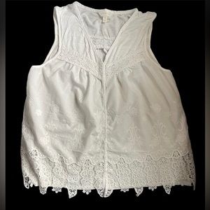 White Women’s XL Adiva Blouse